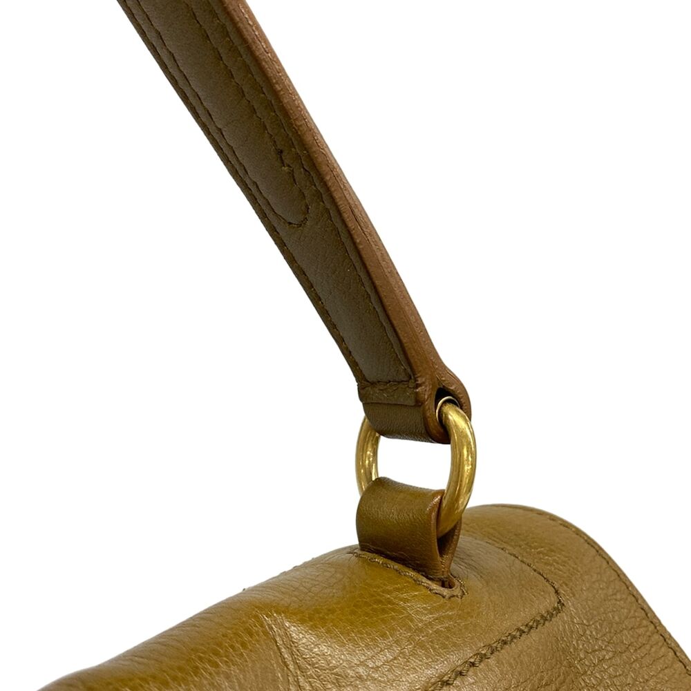 Saint Laurent YvesSaintLaurent Muse Two Handbag 229563 Brown Black Leather - Picture 10 of 15